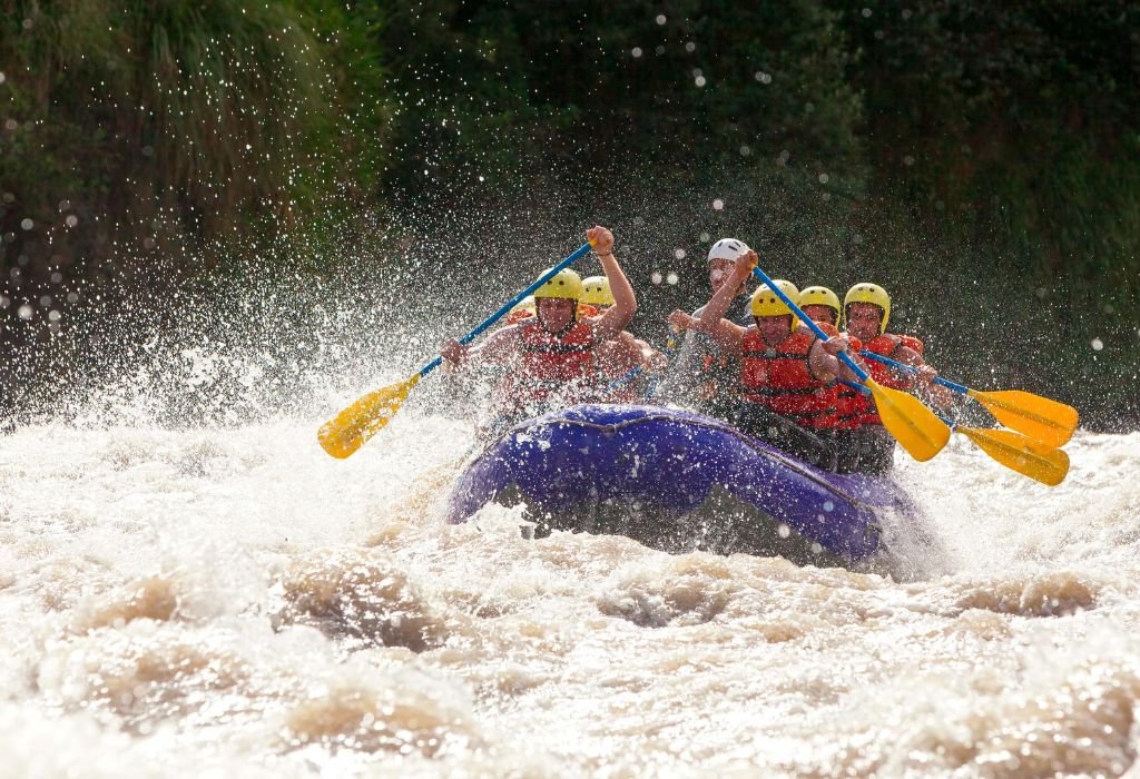 Garjiya to Dhikuli 3km rafting
